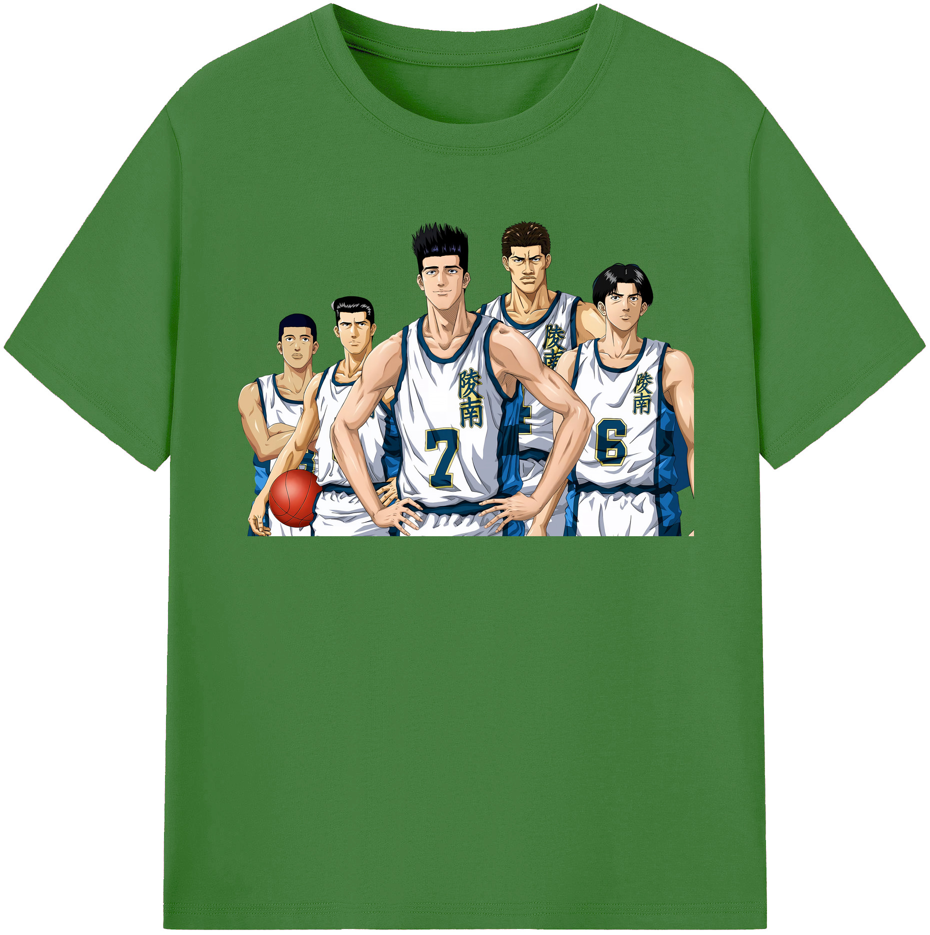 （画像用） SLAM DUNK／スラムダンク レディースカジュアルプリントTシャツ（綿100％）